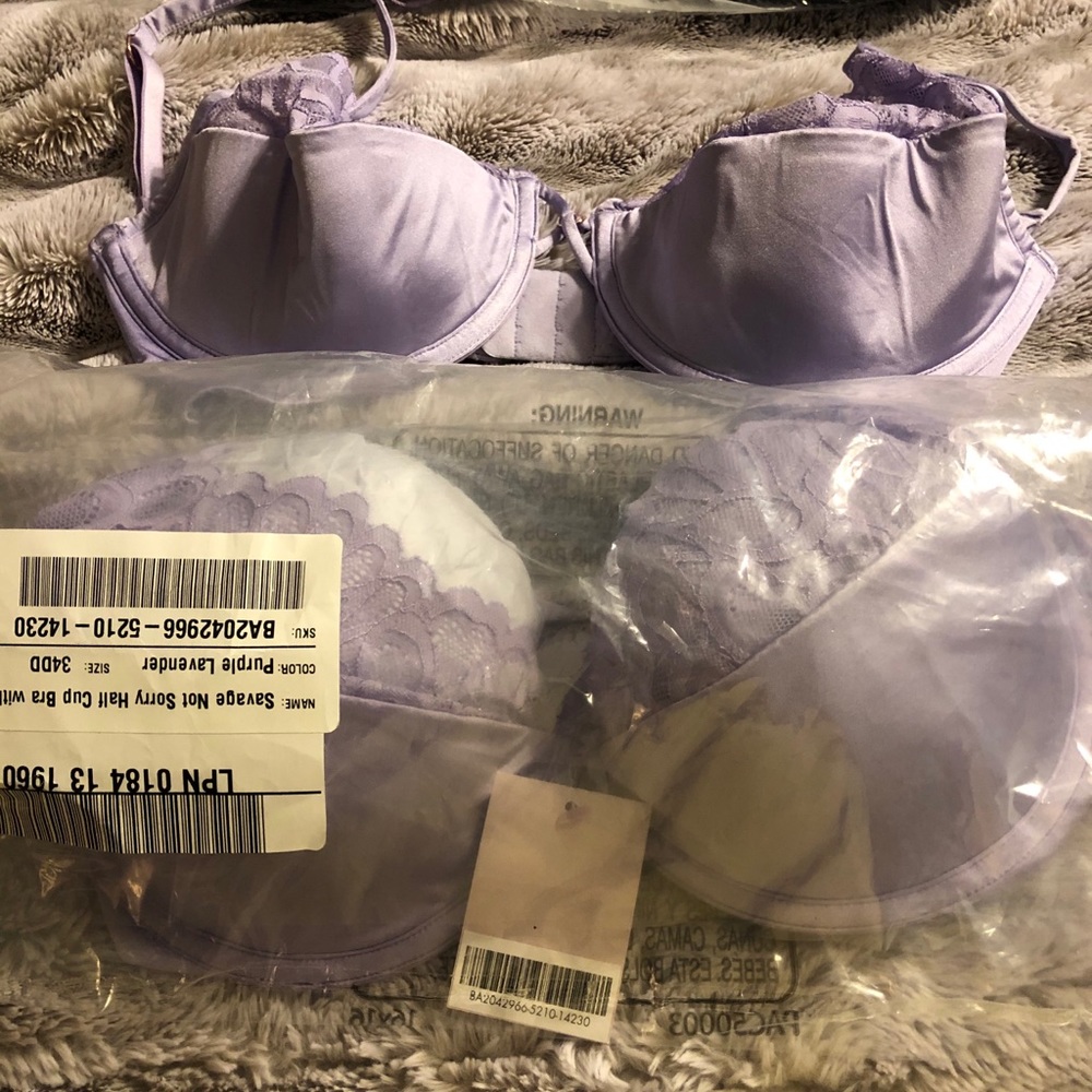 Savage Not Sorry Half Cup Bra